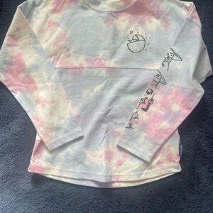 Kids Tie-Dye Long Sleeve Disney Grogo Spirit Jersey